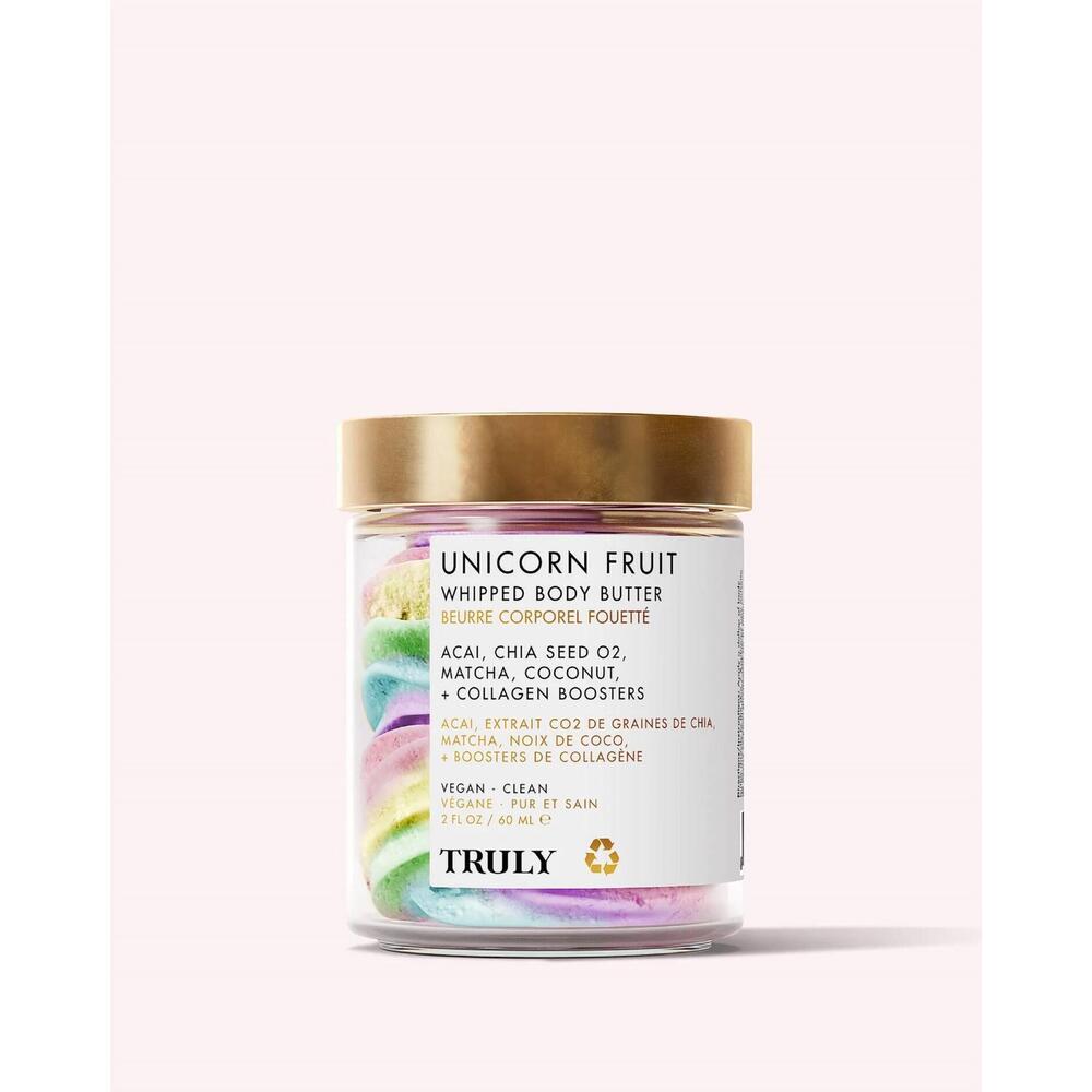 NEW TRULY women's unicorn fruit whipped body butter in multicolor